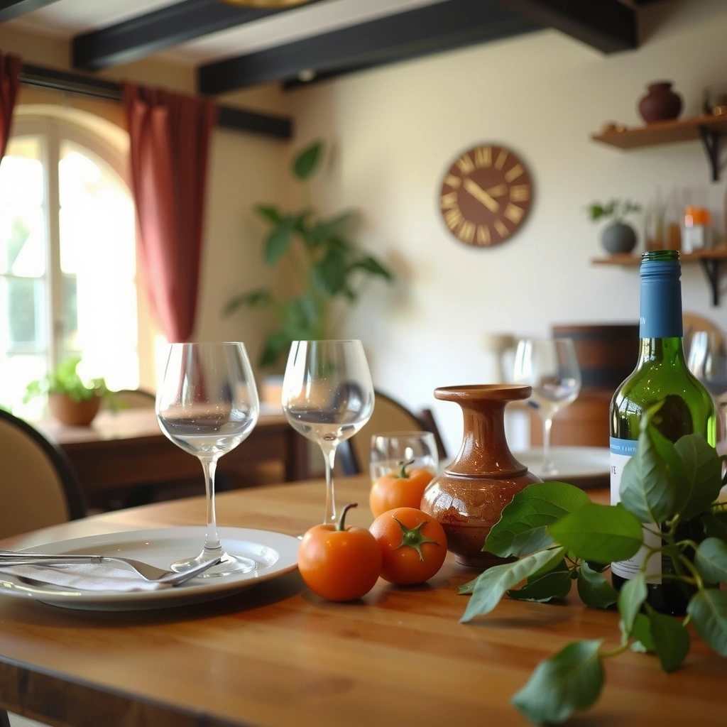 Ambiance de table Domaine La Table Saine